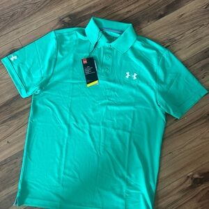 Men’s Under Armour Heatgear Golf Polo new with tags